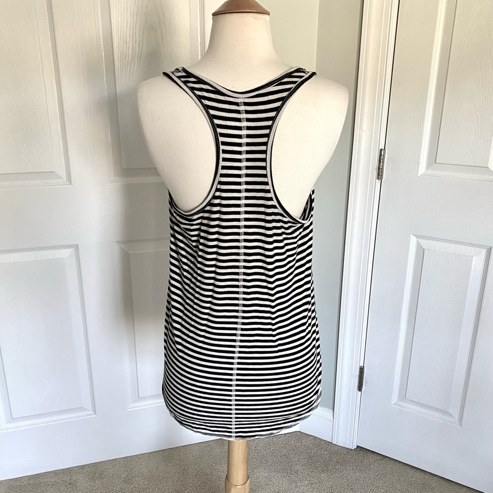 Mossimo Striped Razorback Tank Top - Picture 2 of 3